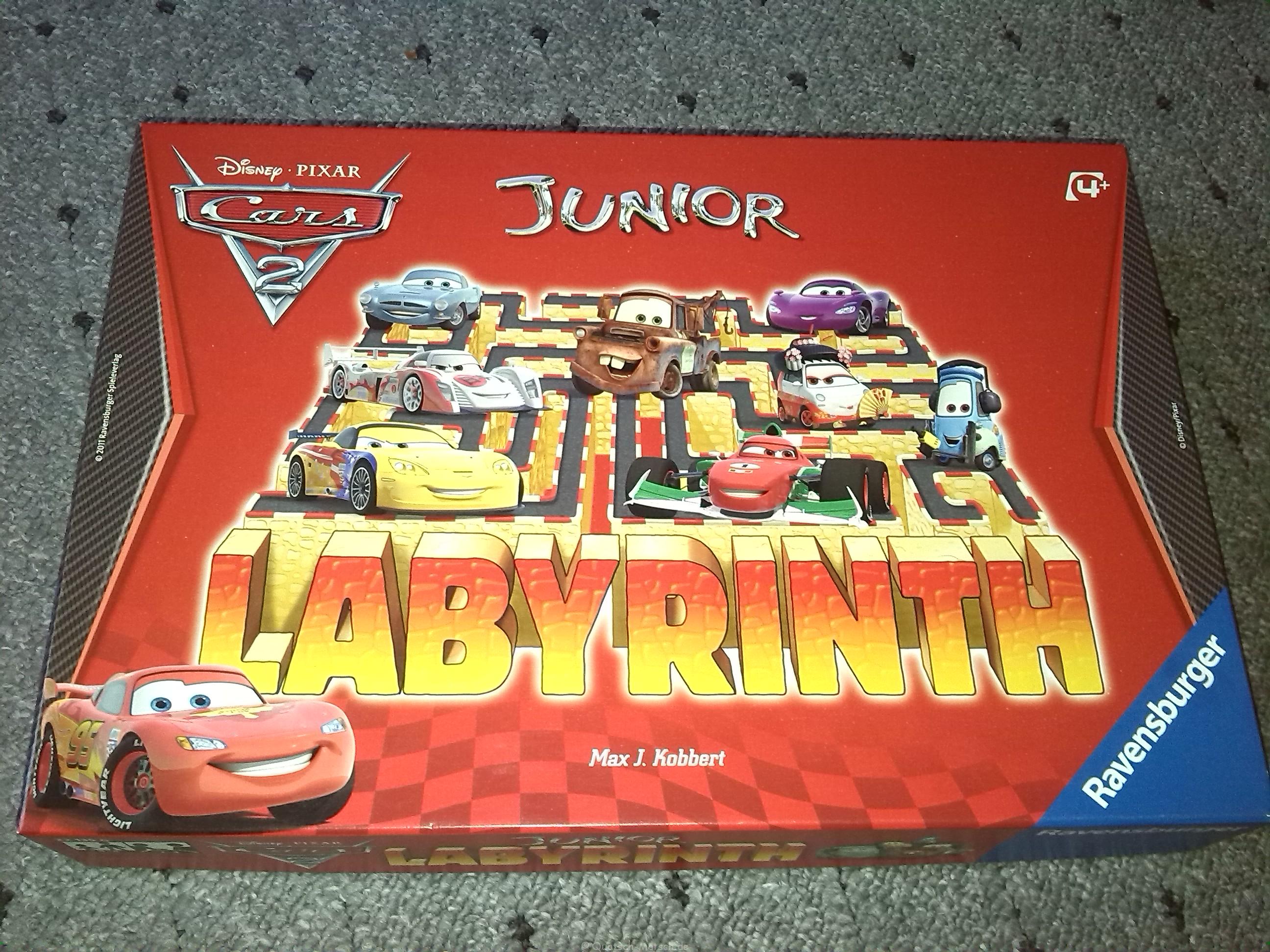 Das Verrückte Labyrinth Junior – Cars Edition von Ravensburger im Spieltest