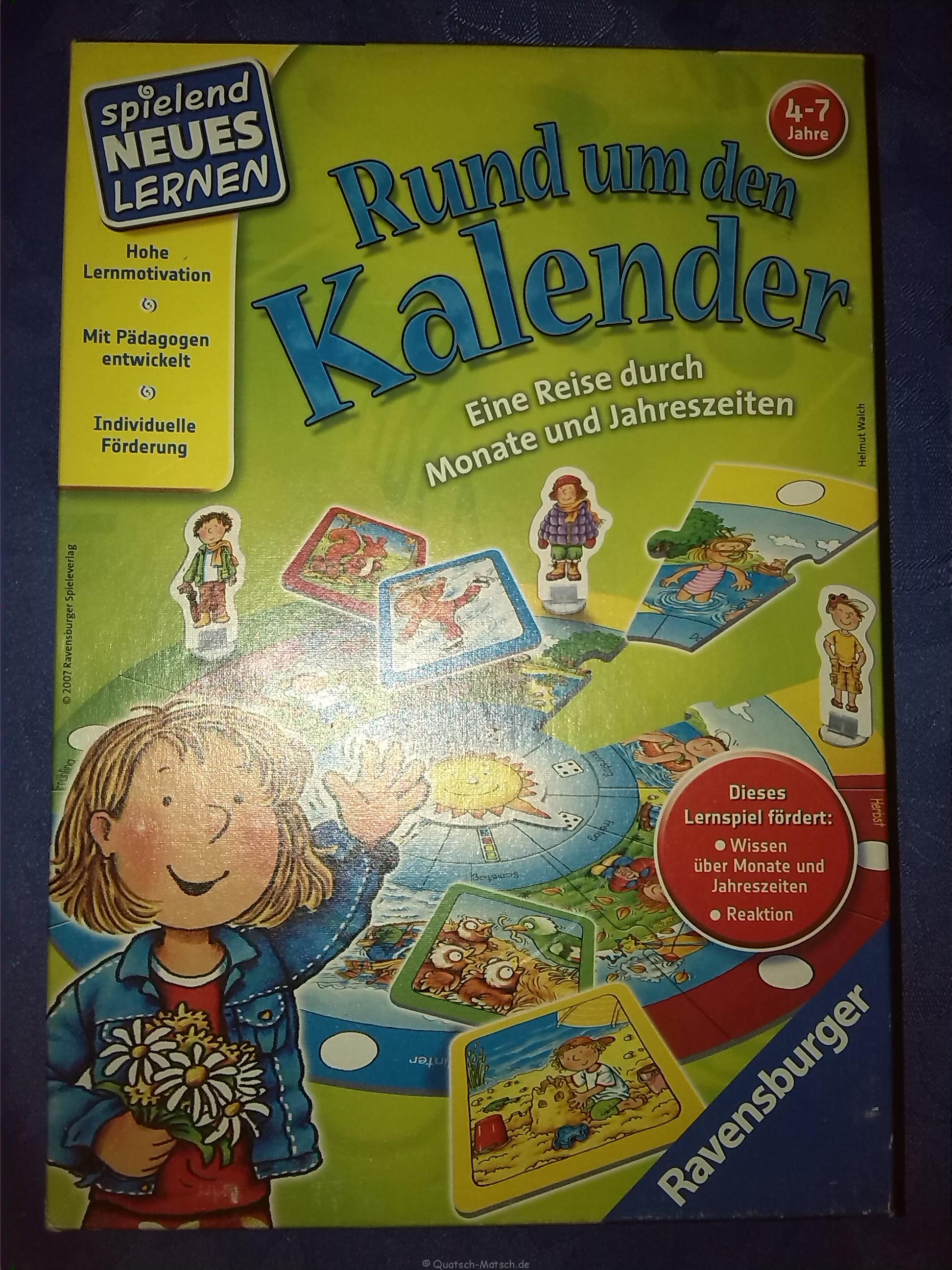 Rund um den Kalender von Ravensburger im Spieletest