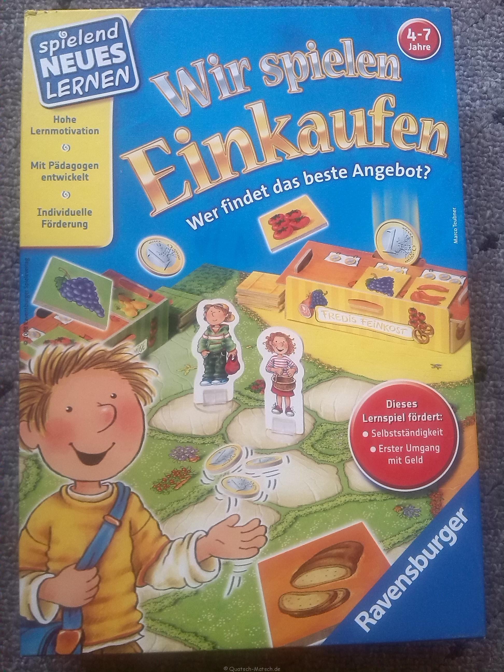 Wir spielen einkaufen – Spieletest