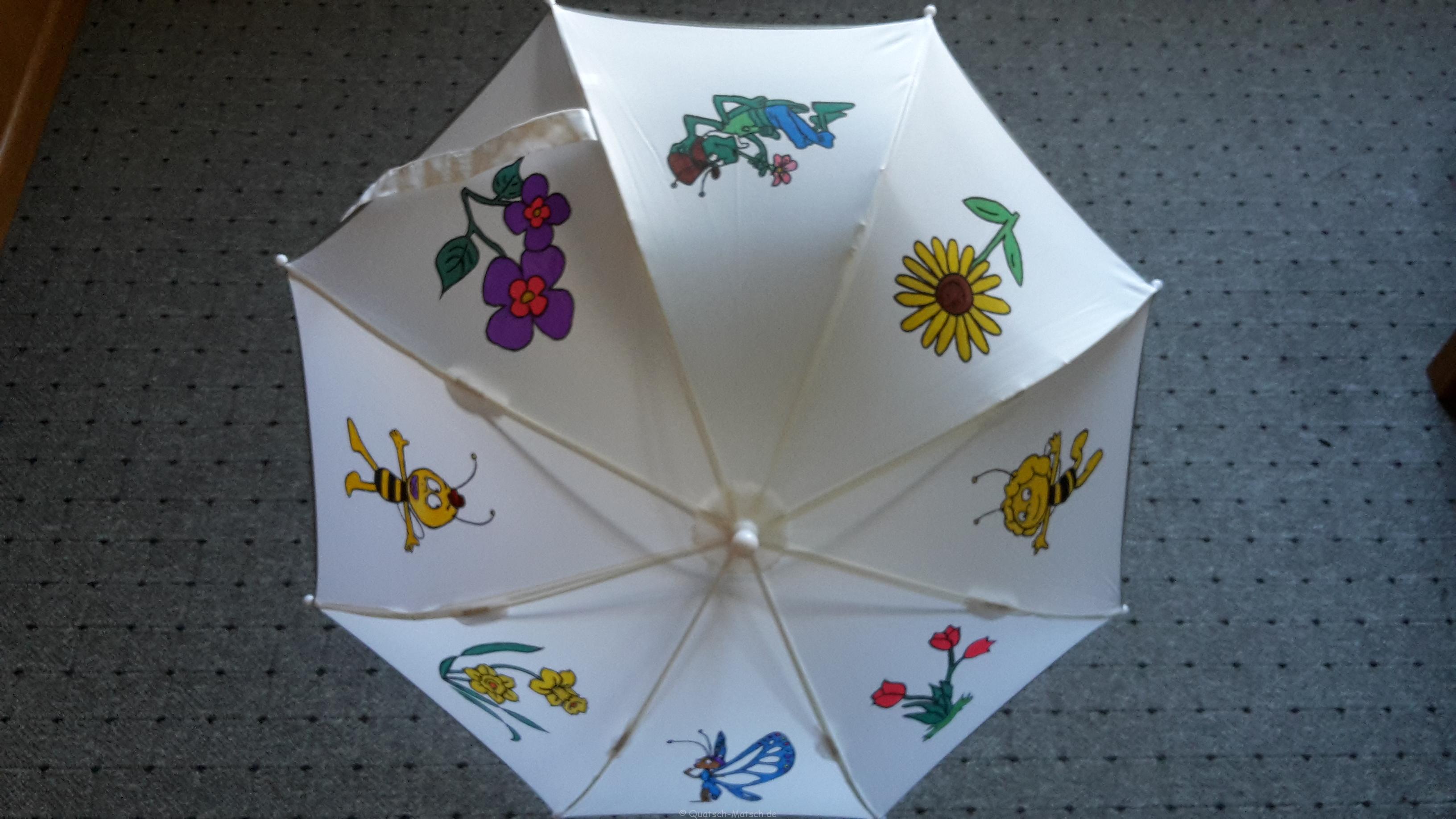 DIY – Kinderschirm selber gestalten + Verlosung