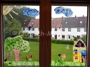 Fensterbild Bastelanleitung