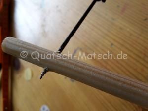 Loch mit Hand-Holzbohrer richtig bohren