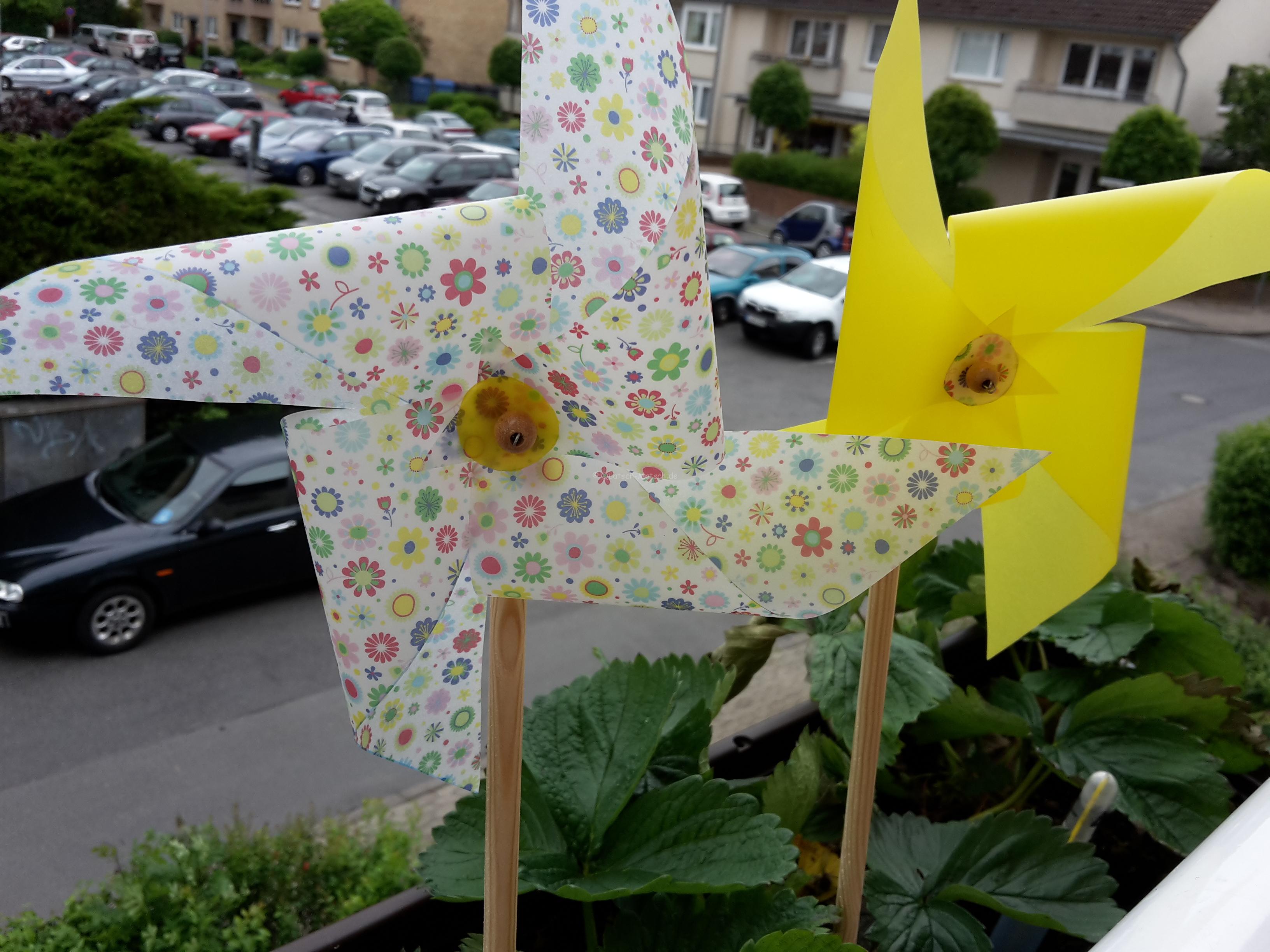 Windrad schnell und einfach selbst gemacht – DIY