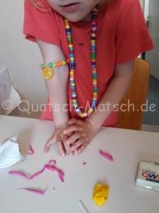 Fimo kneten backen gestalten