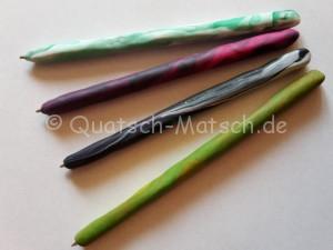 Kugelschreiber aus Fimo