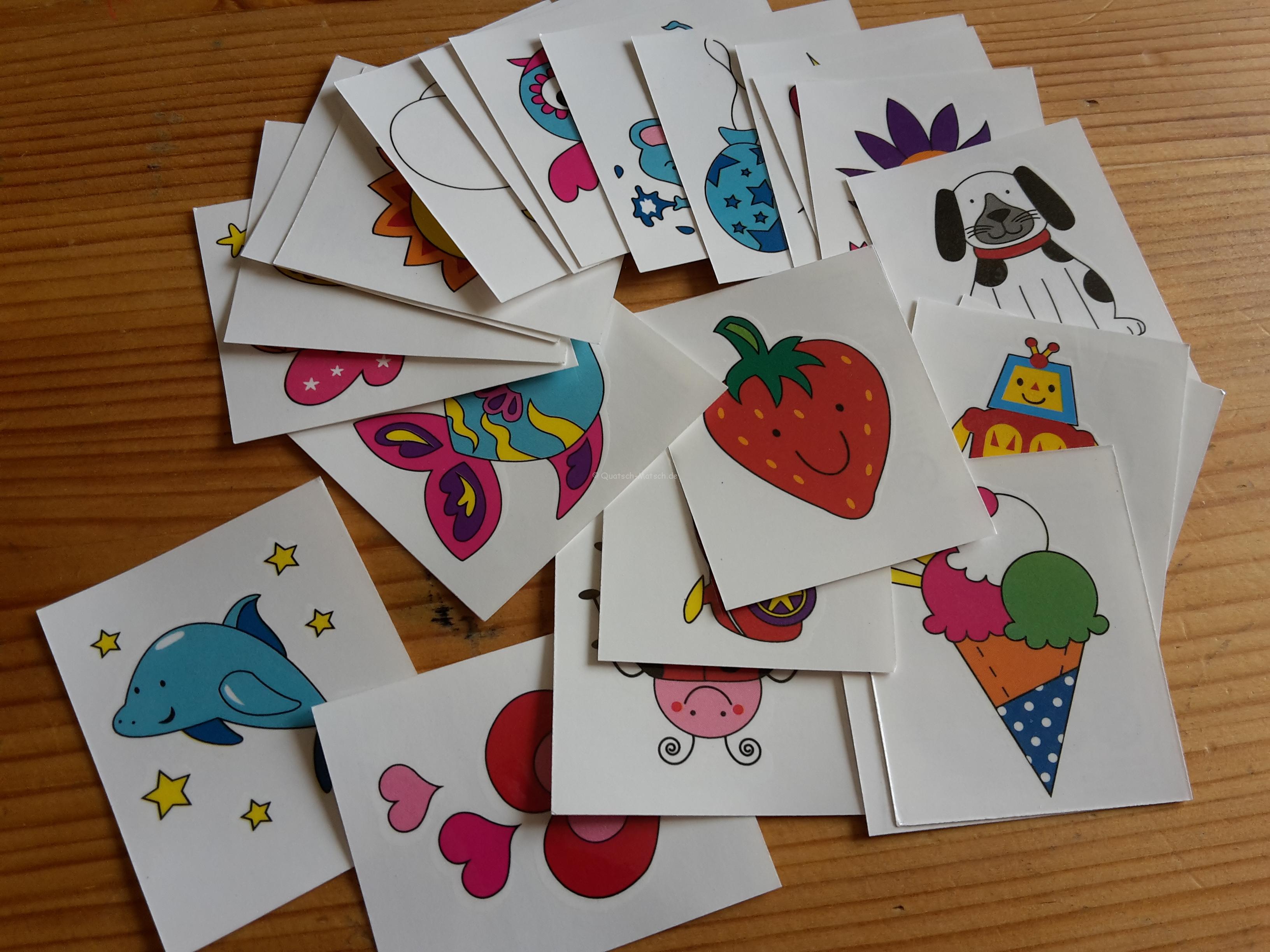 Haut Tattoo´s für Kids – Ein wahrer Hit :-)