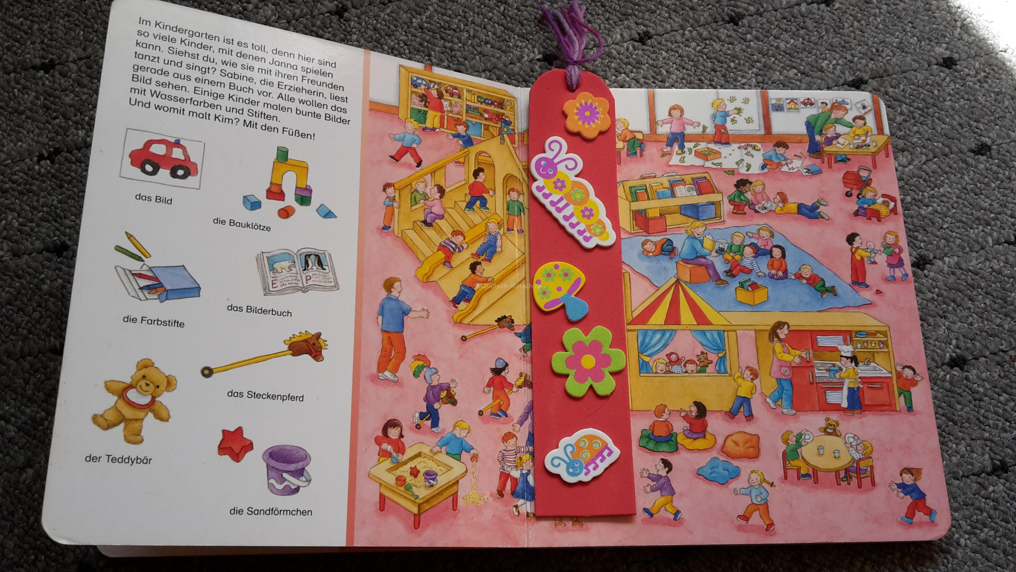 Schöne Lesezeichen aus Moosgummi – DIY