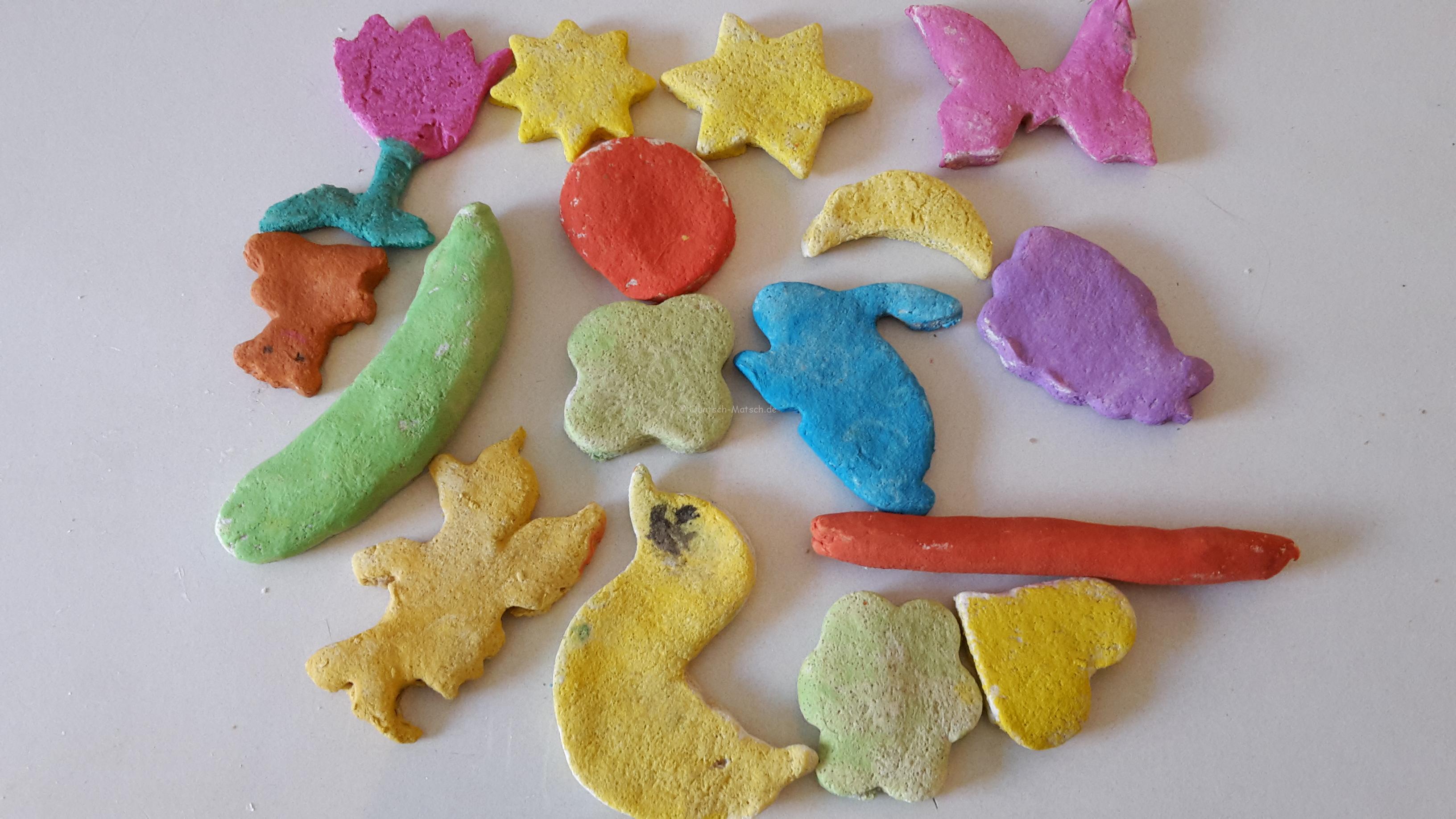 Bunte Salzteig Figuren – DIY