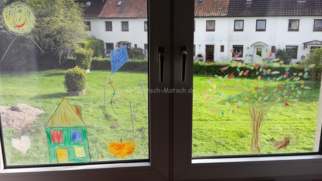 fenster herbstlich dekorieren