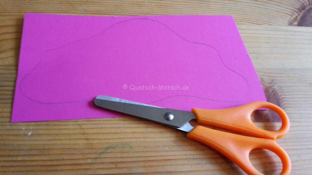 Geist aus Tonpapier Anleitung