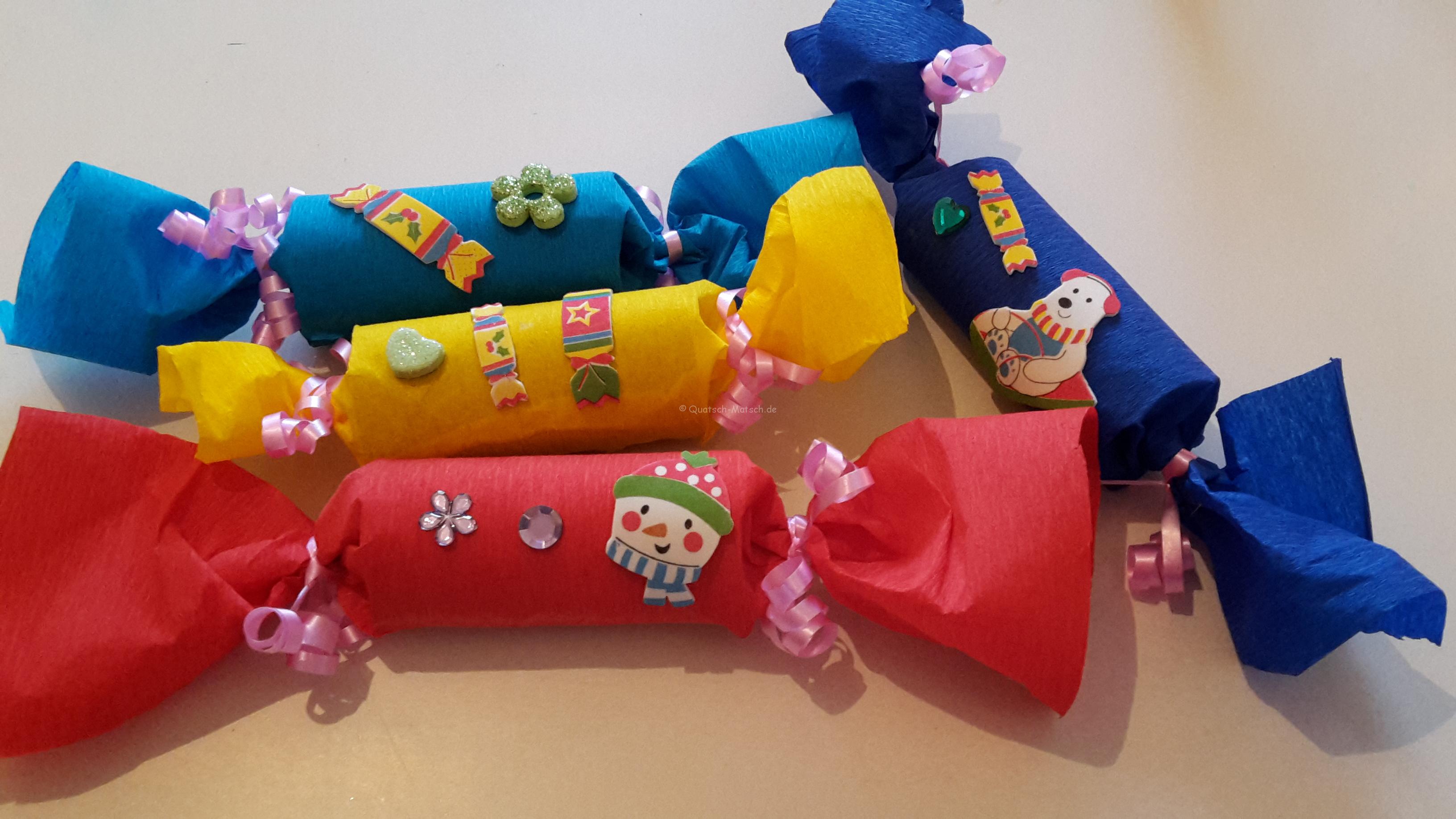 Knallbonbons für Silvester – DIY für Kinder