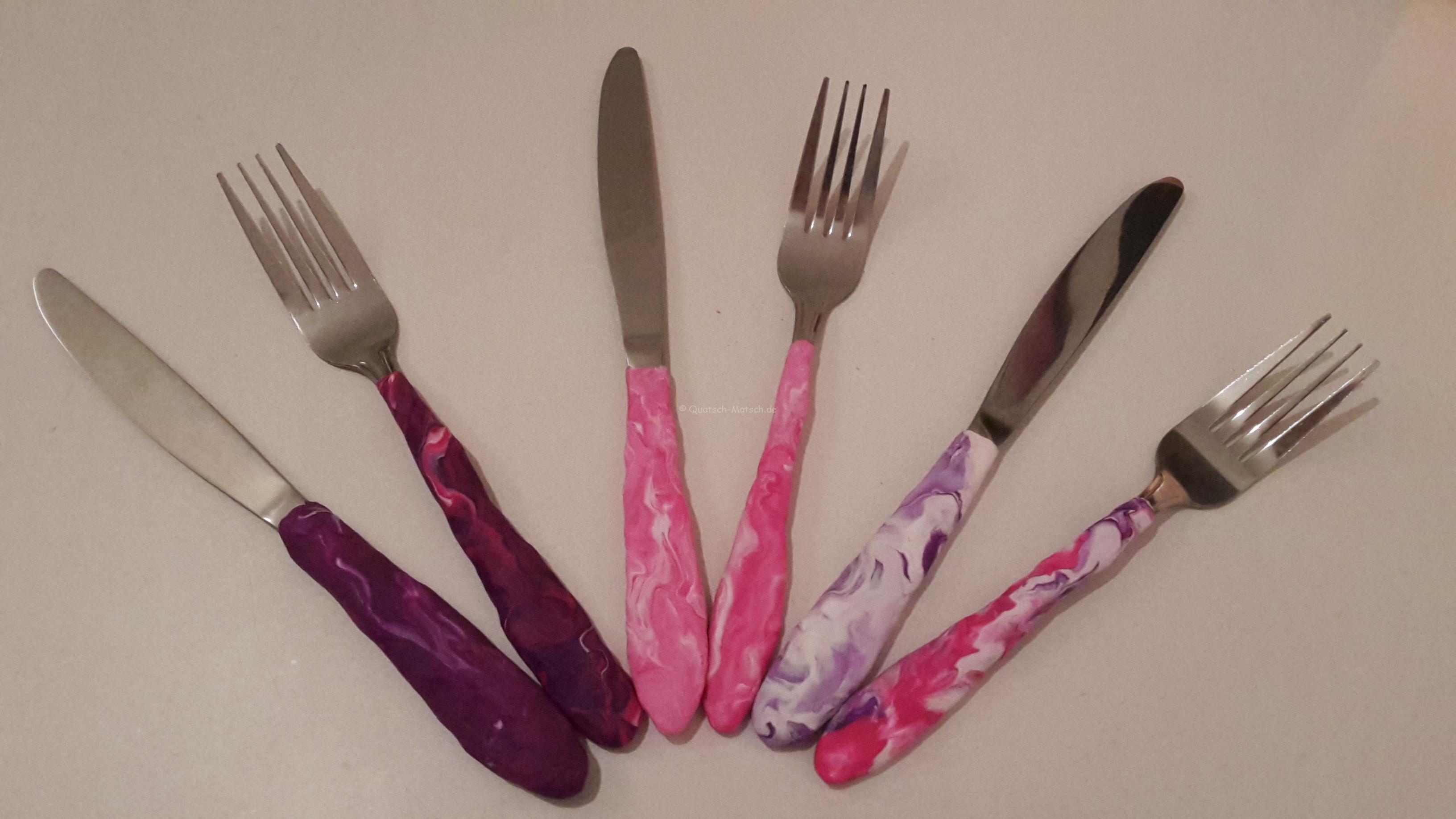 Besteck mit FIMO gestalten – DIY