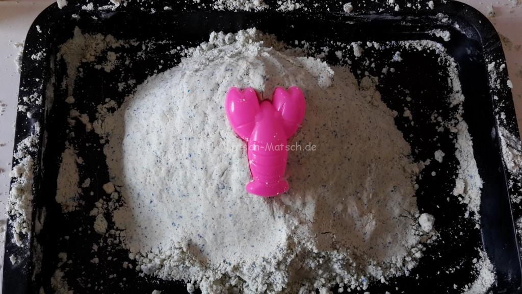 kinetischer Sand bastelanleitung
