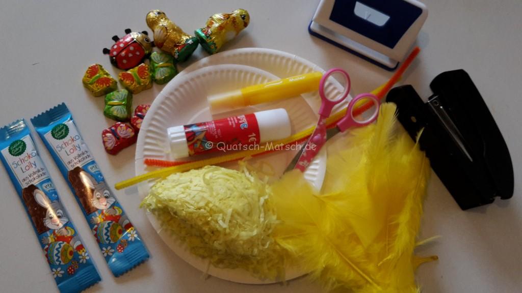 Osterküken bastelanleitung