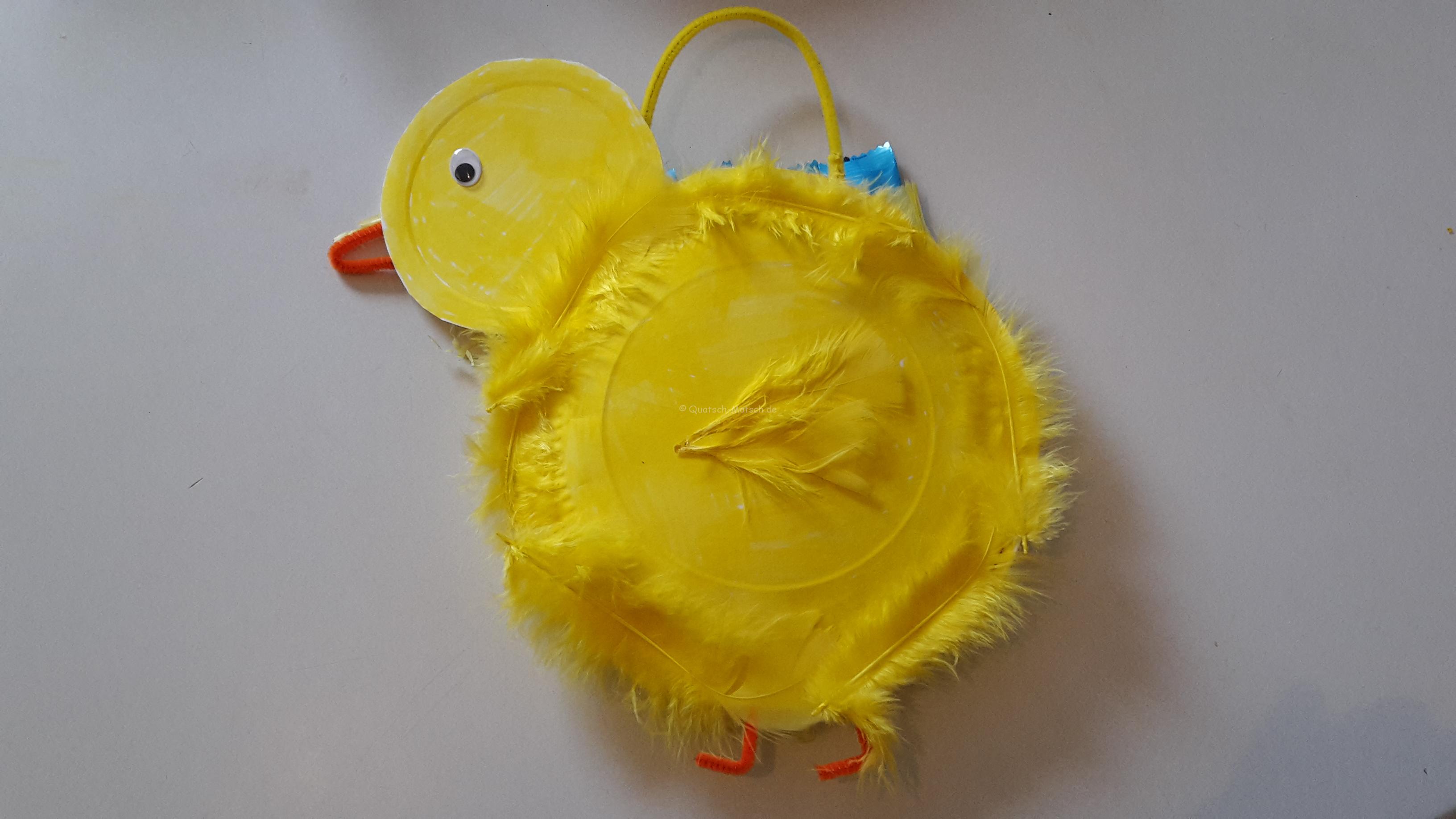 Ostertasche aus Pappteller – DIY