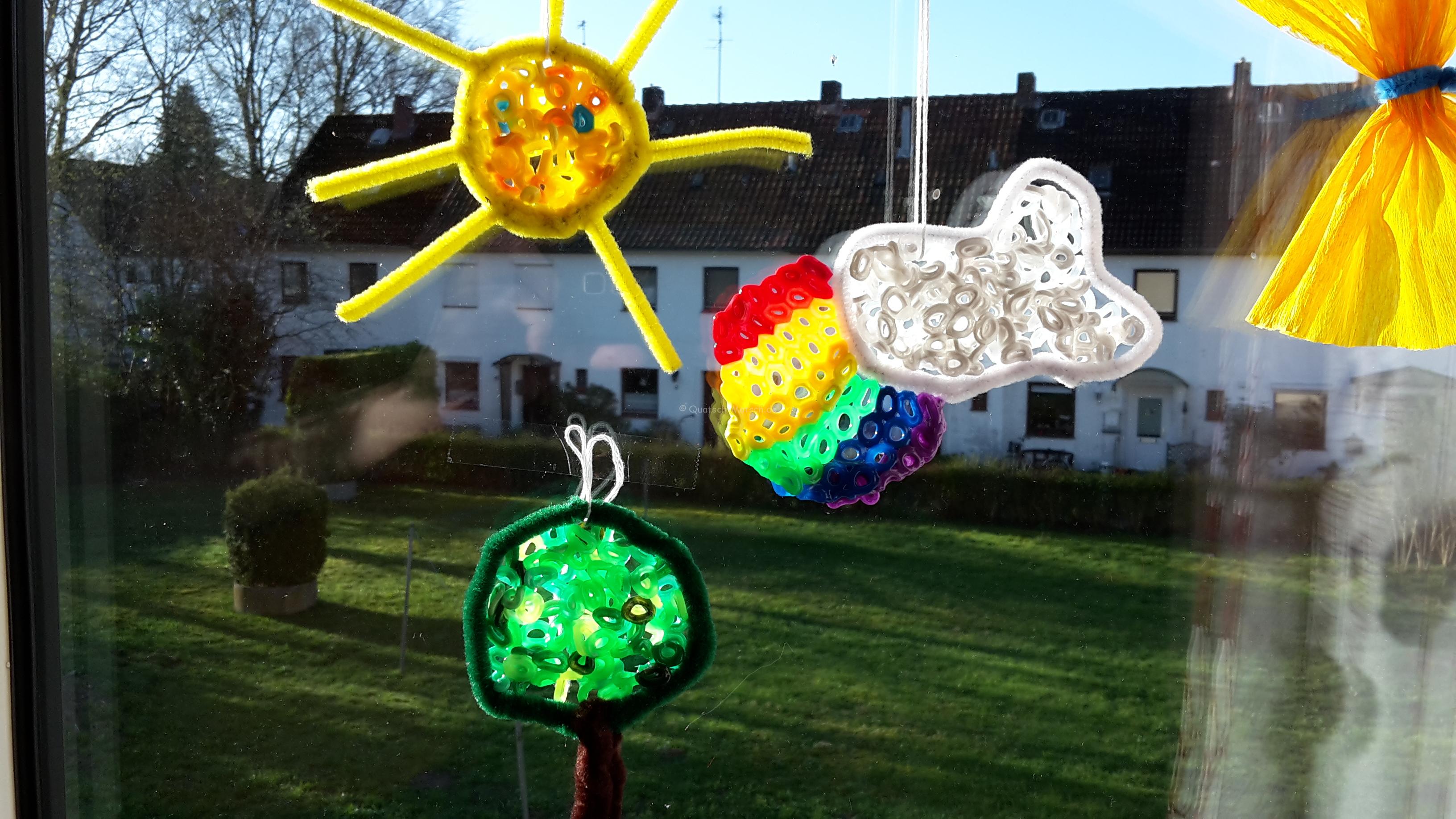 Suncatcher mit Bügelperlen – DIY