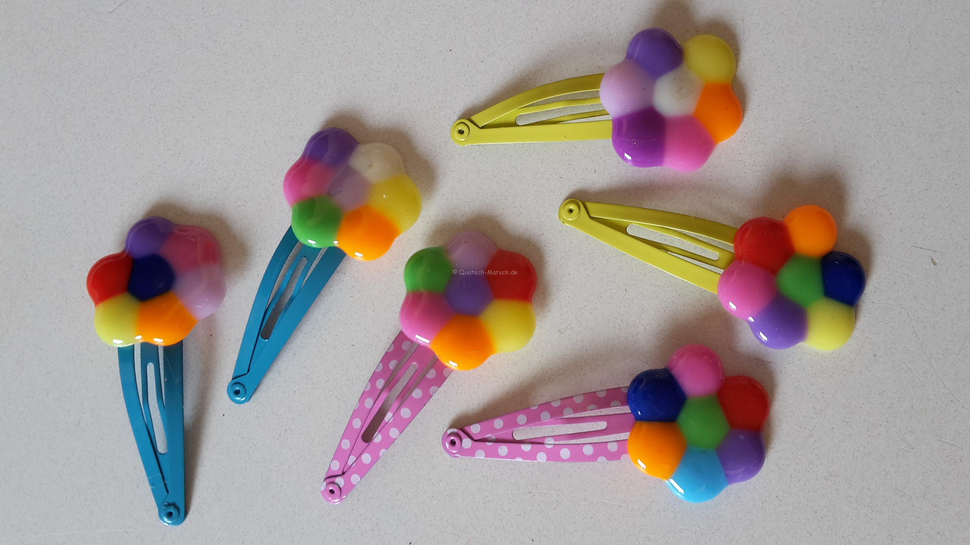 Blumenhaarspangen selber machen – DIY