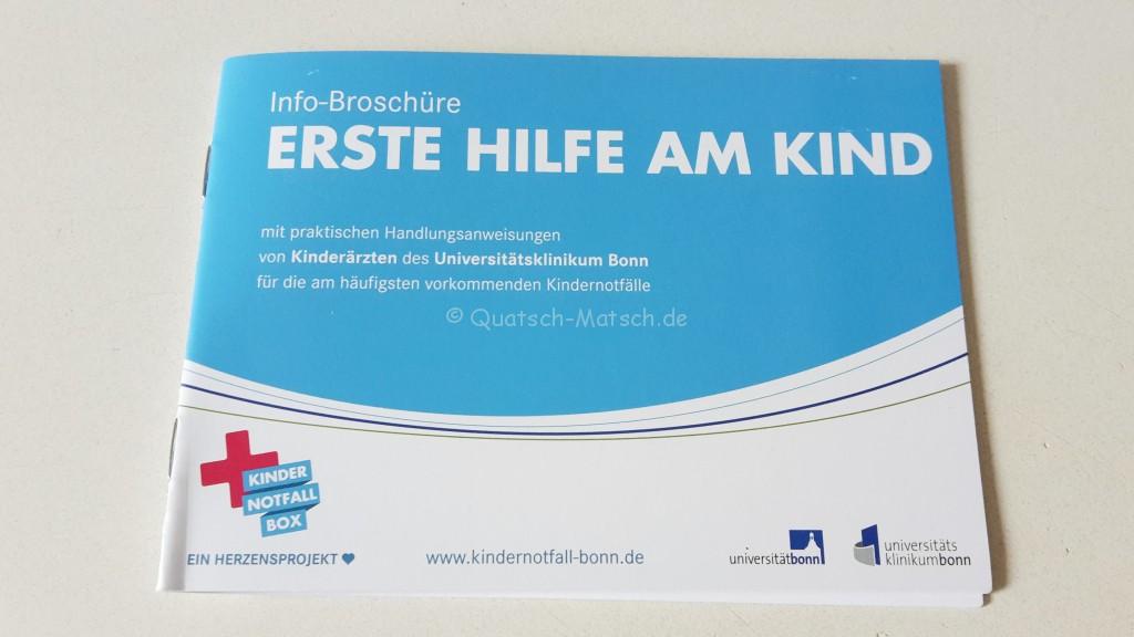 Erste hilfe am kind notfallbox