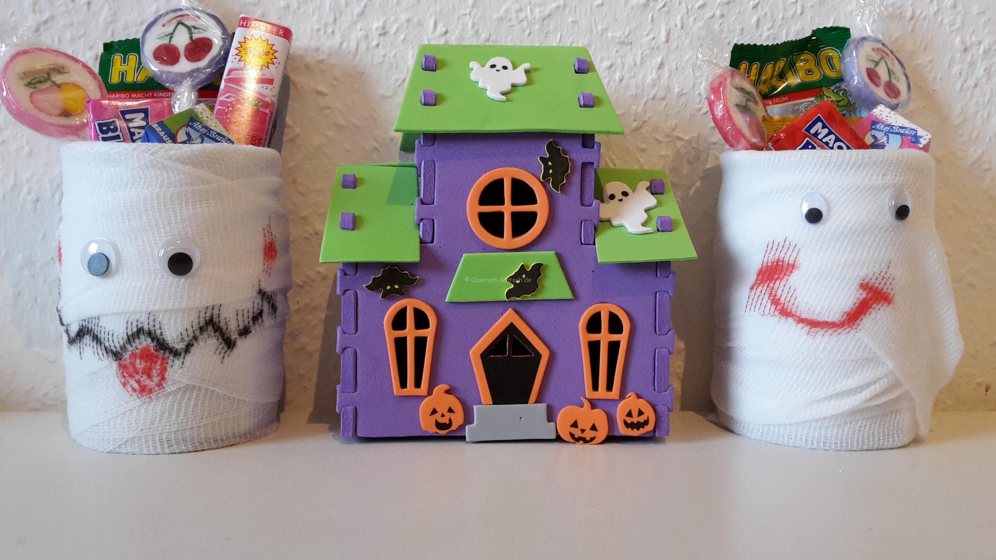 Mumien Dosen für Halloween