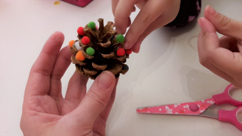 basteln mit kindern weihnachten