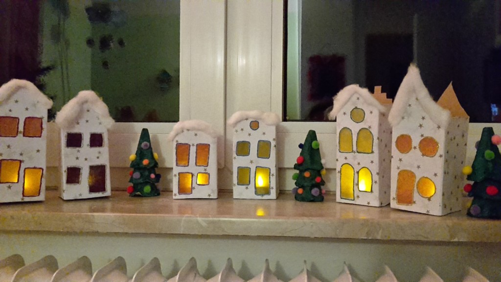 weihnachten basteln upcycling diy
