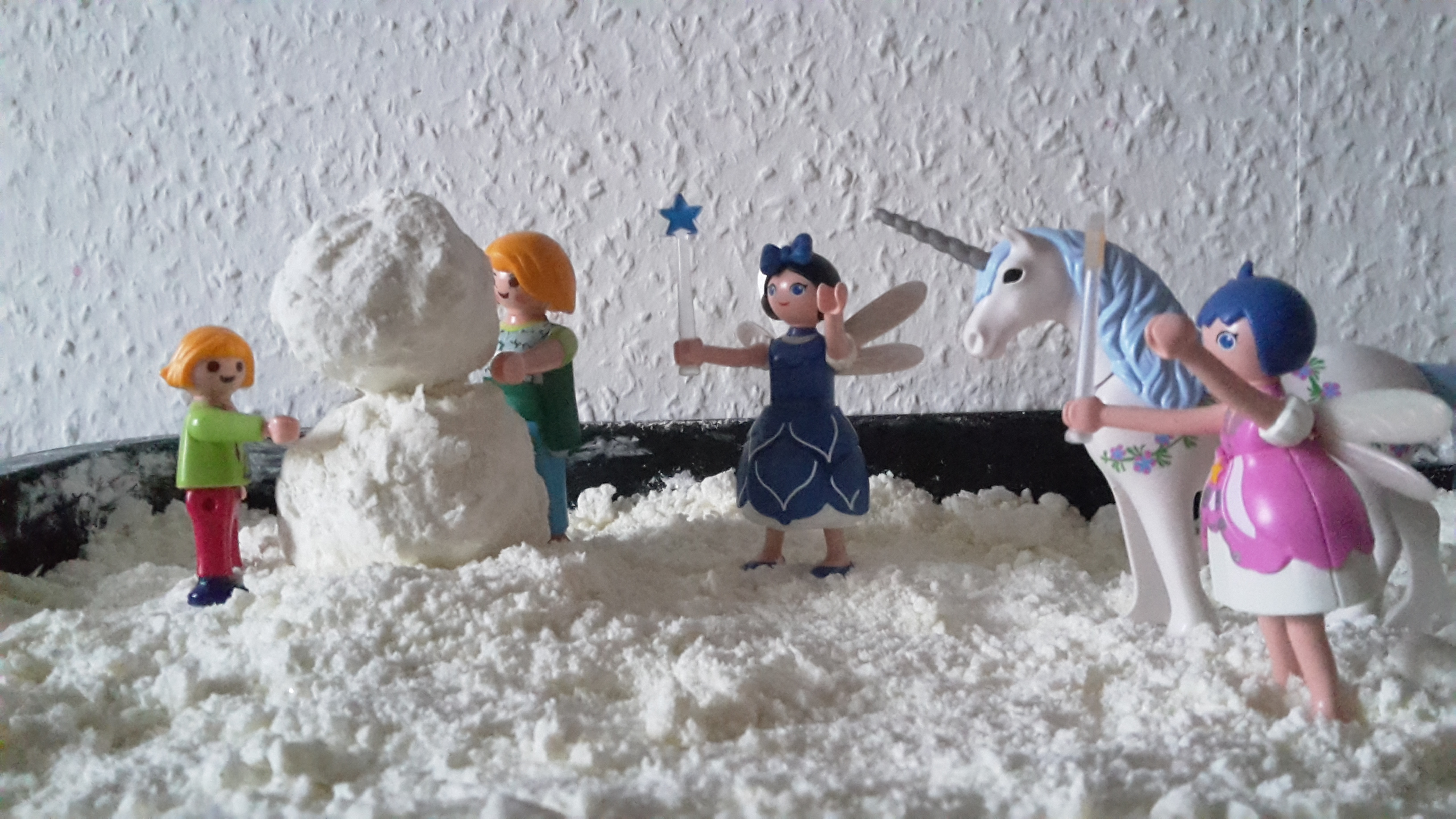 Schnee für zu Hause selber machen – DIY