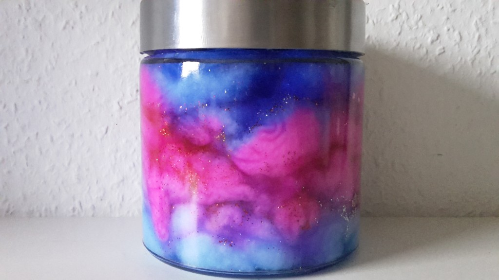 Universum im Glas diy montessori flasche der ruhe