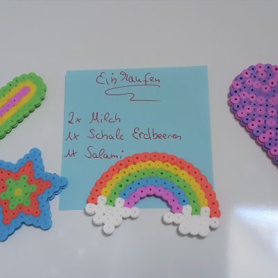 Kühlschrankmagnete aus Bügelperlen – DIY