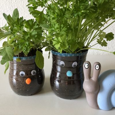 Kräuter Töpfe selber machen – Upcycling