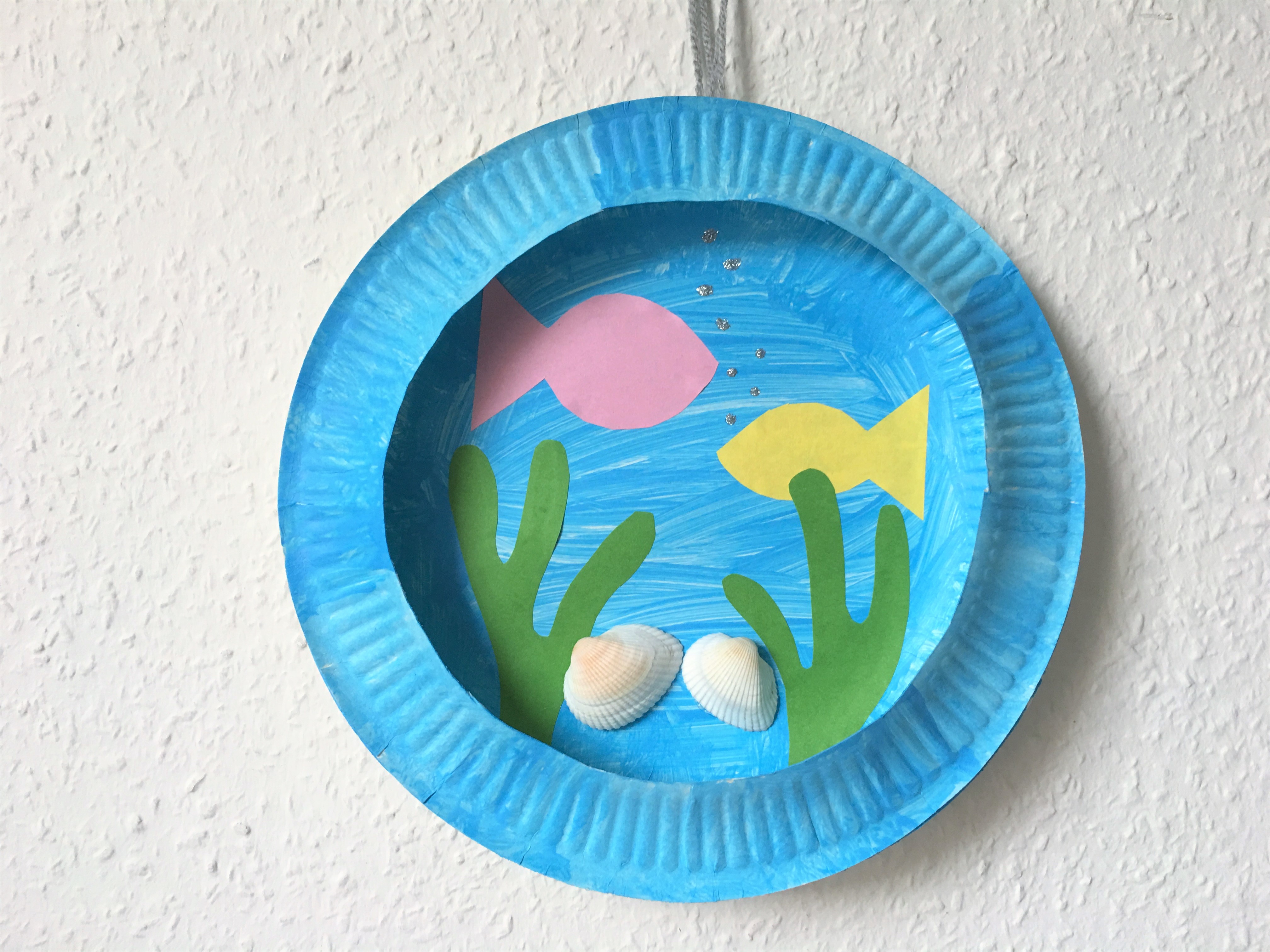 Aquarium mit kindern basteln