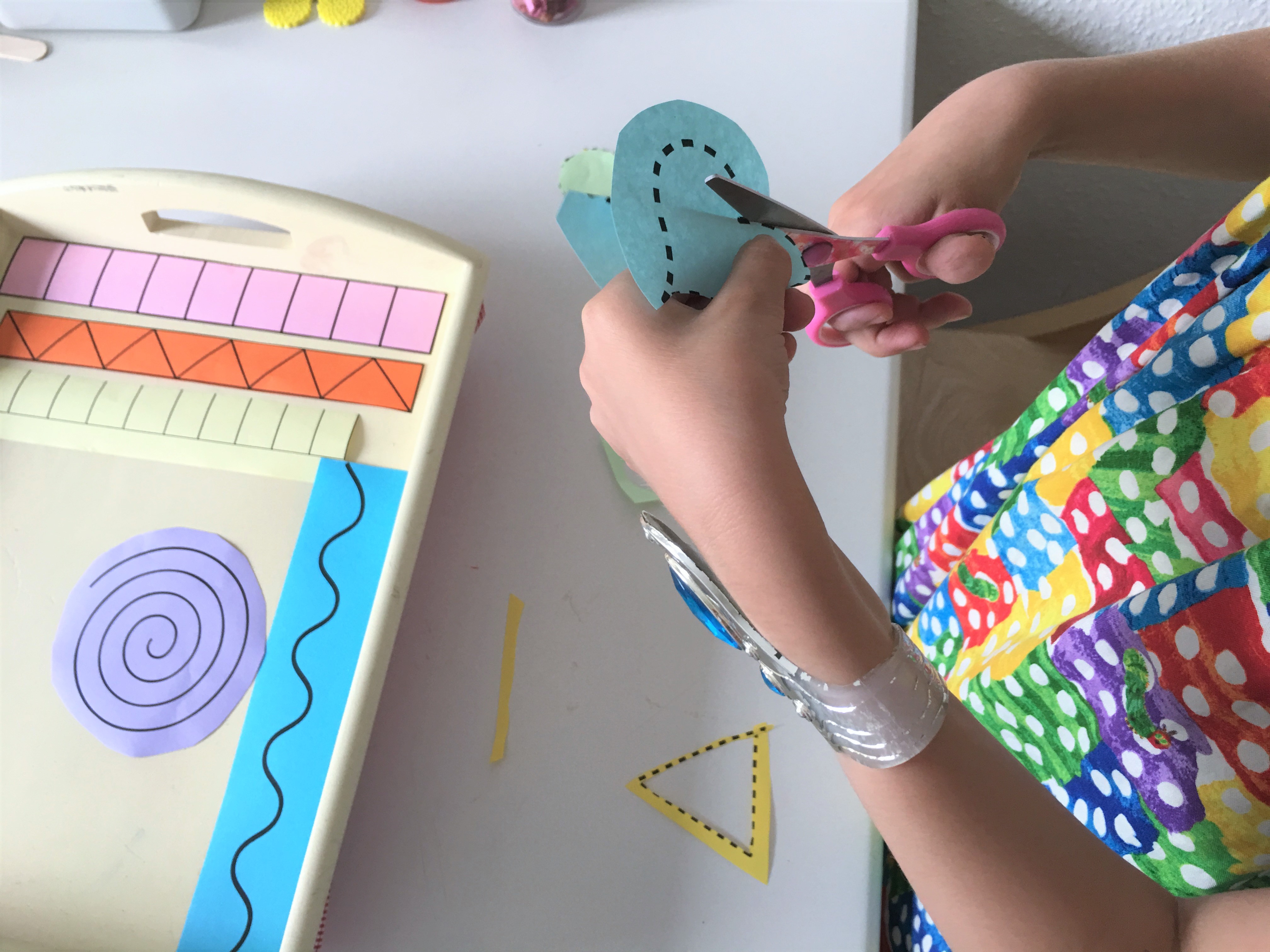 montessori lessen paper