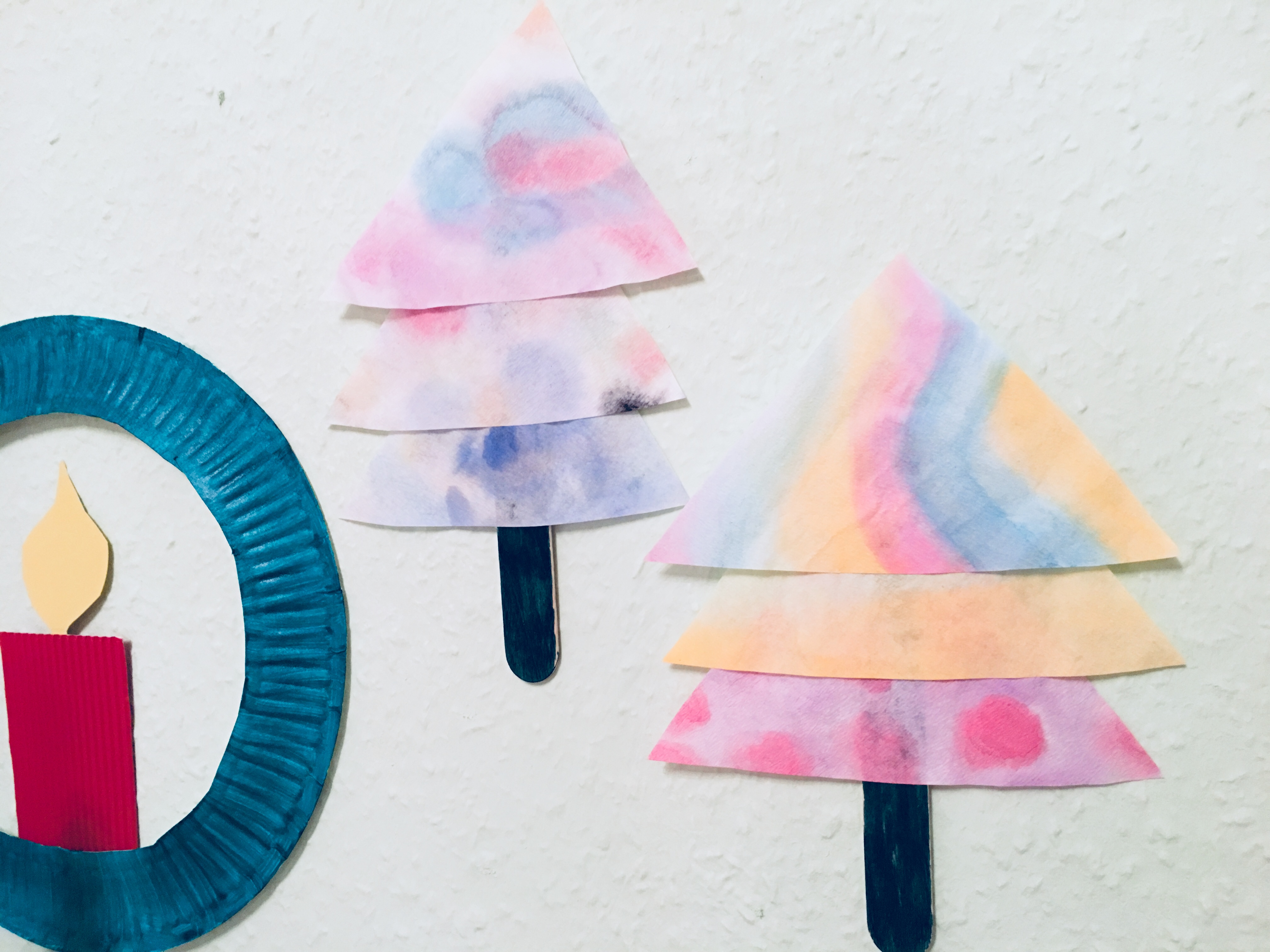 weihnachtsbaum tannenbaum basteln mit kindern