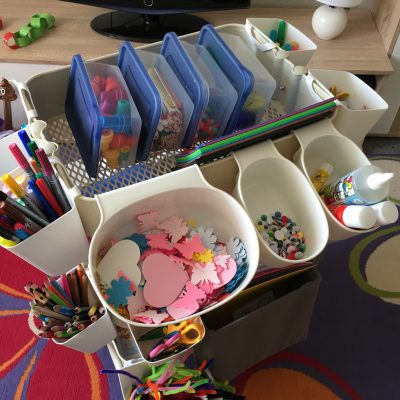 Bastelwagen für Kinder