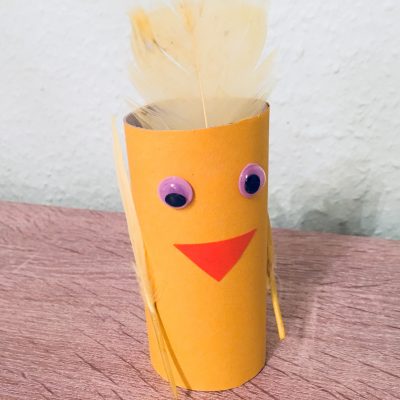 Küken basteln mit Kindern