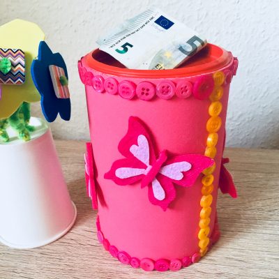 Spardose Basteln – Upcycling