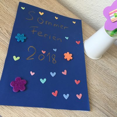 Ferientagebuch selbst gestalten