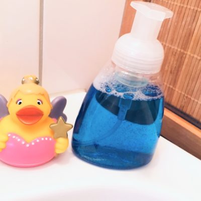 Glitzer Bunte Schaumseife selber machen – DIY