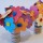 Frühlingsblumen in schöner Sandvase – DIY